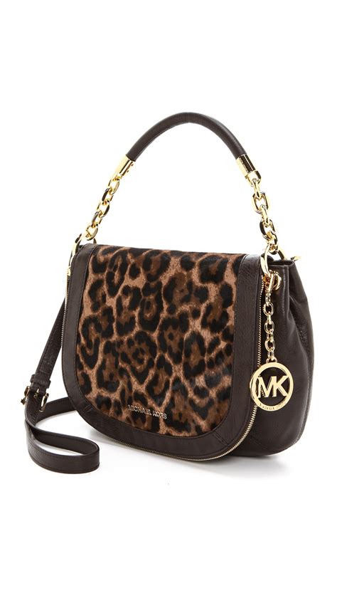 leopard print mk purse|purses with leopard accentfor women.